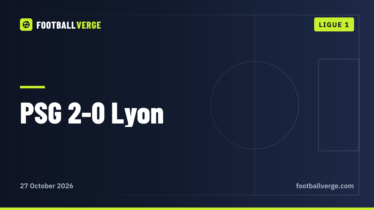 PSG 2-0 Lyon: substitutes Mayulu and Godts send Luis Enrique's side back to the top of Ligue 1